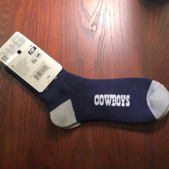 Cowboys Sports Team Logo Socks - Picture 4 of 4